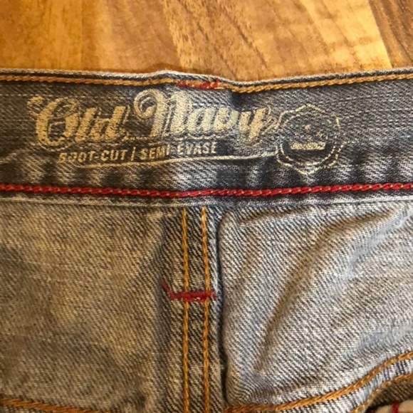 Old Navy 34x34 Boot Cut Grey Wash Jeans - Picture 3 of 5